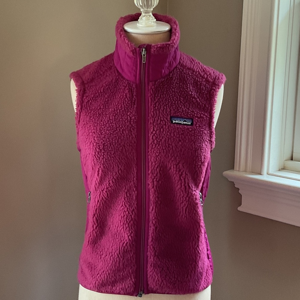 Patagonia Magenta Fleece Vest